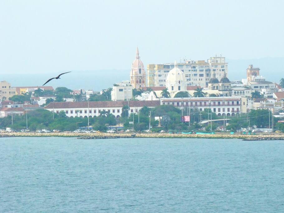 Apartamento , Vista A La Ciudad Antigua Y Playa Kartagena Zewnętrze zdjęcie