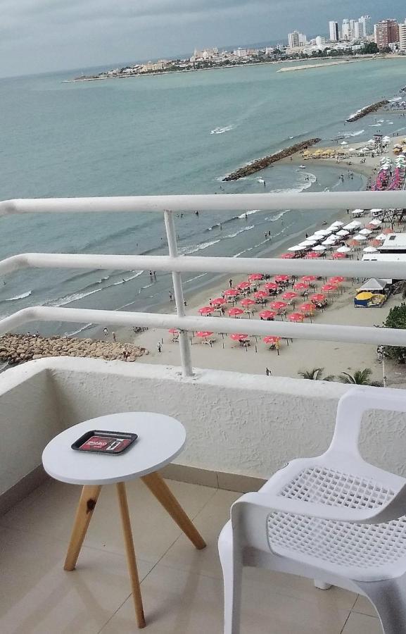 Apartamento , Vista A La Ciudad Antigua Y Playa Kartagena Zewnętrze zdjęcie