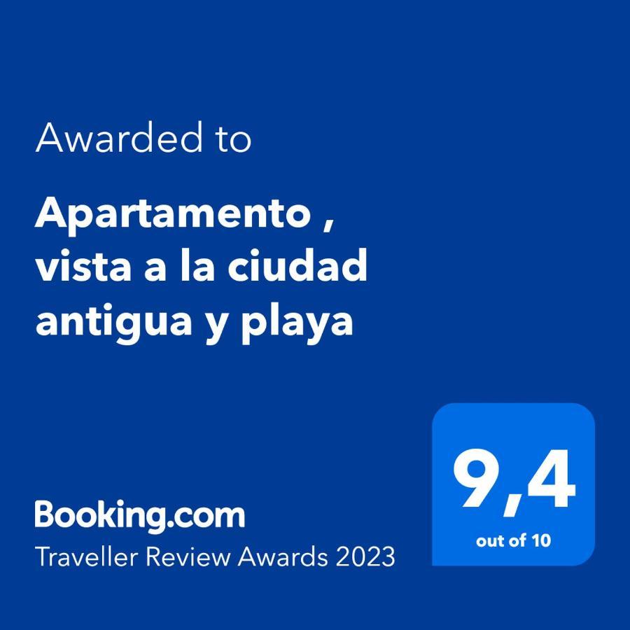Apartamento , Vista A La Ciudad Antigua Y Playa Kartagena Zewnętrze zdjęcie